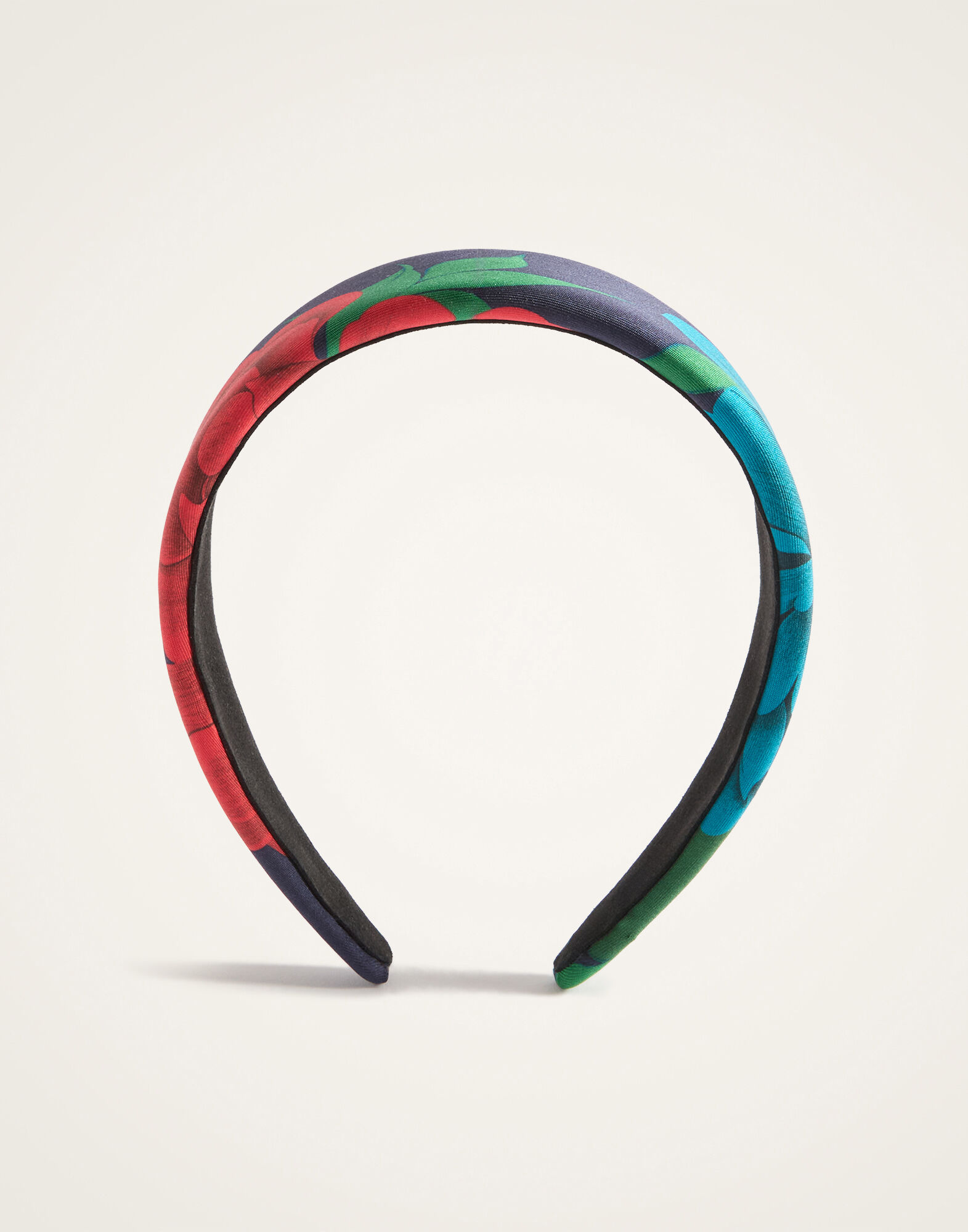Flat Headband La DoubleJ: Queen Peony Blue Flat Headband La DoubleJ: Queen Peony Blue HEB0023FOD001