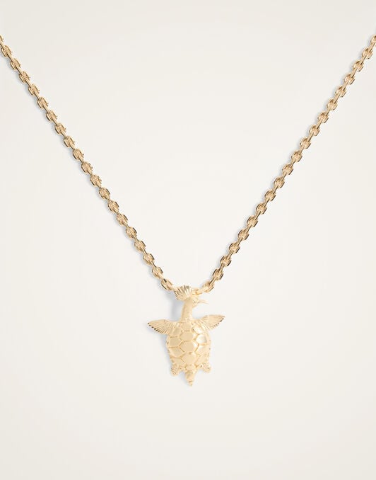 Turtlair Necklace La DoubleJ: 24K Gold Plate NEC0057BRA003