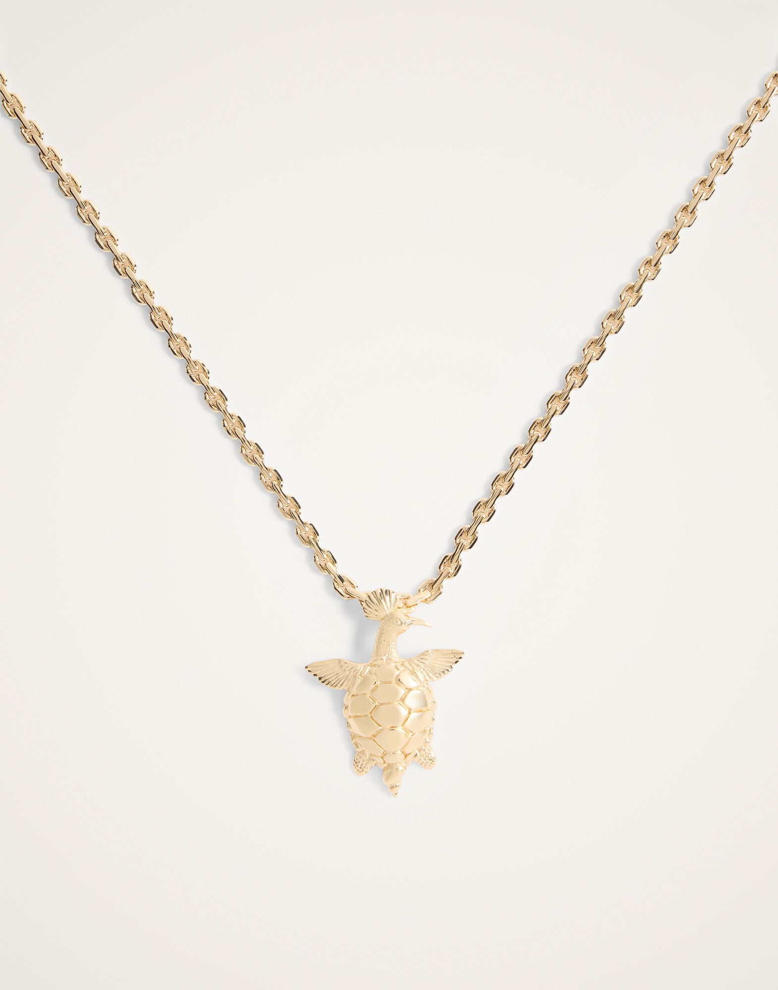 Turtlair Necklace La DoubleJ: 24K Gold Plate NEC0057BRA003