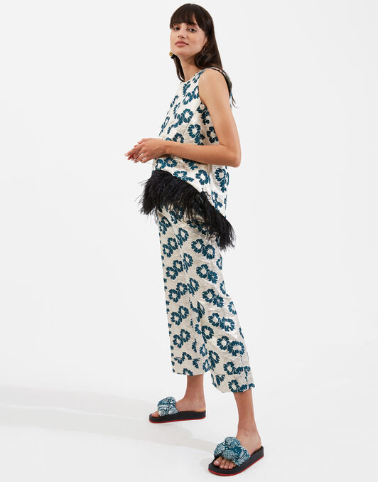 Hendrix Pants La DoubleJ: Pansy Party Jacquard TRO0014JCQ073