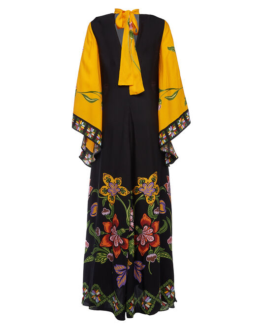 Magnifico Dress La DoubleJ: Folk Flowers Nero Placée Magnifico Dress La DoubleJ: Folk Flowers Nero Placée DRE0232VIS004