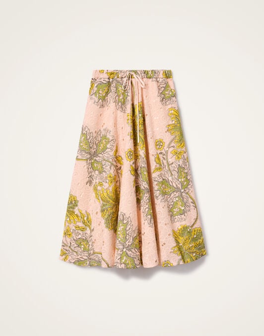 Drawstring Skirt La DoubleJ: Swathe Pink SKI0106SIL006