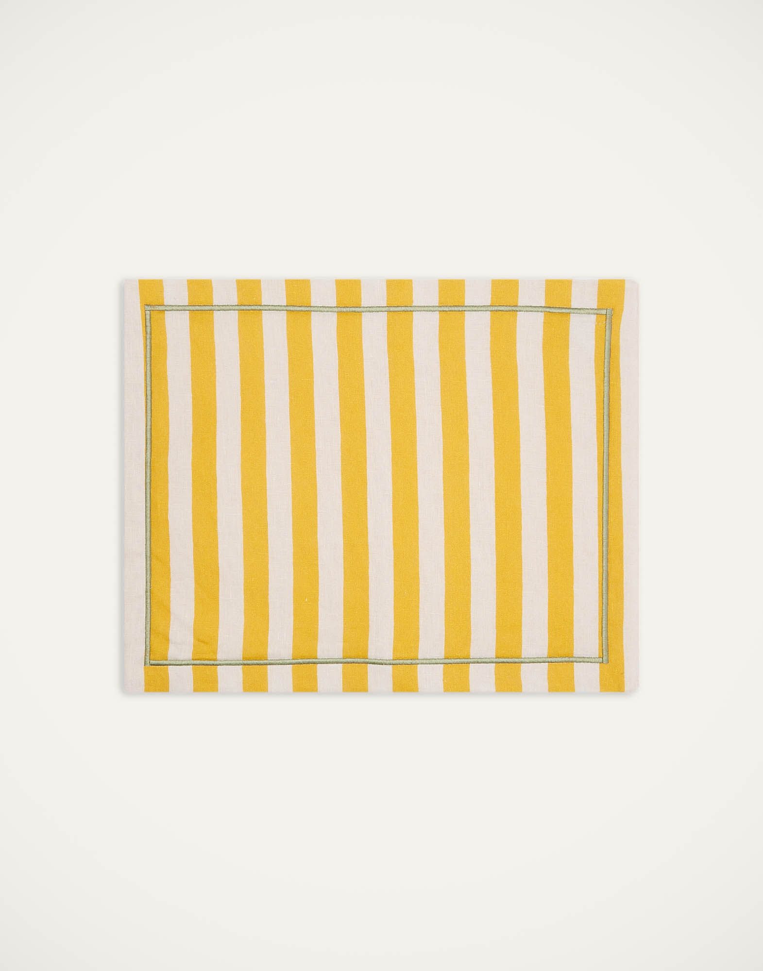 Placemat Set Of 2 La DoubleJ: Riviera Giallo Placemat Set Of 2 La DoubleJ: Riviera Giallo TBM0010LIN001