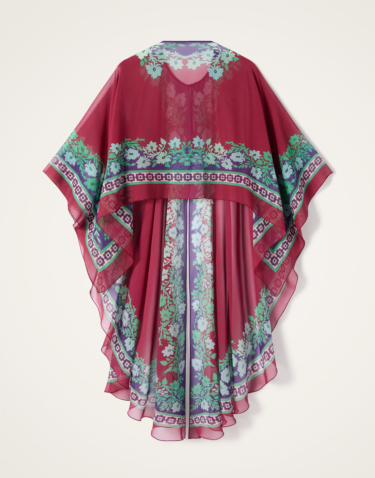 Maria Cape La DoubleJ: Regalia Placée Red Maria Cape La DoubleJ: Regalia Placée Red SCA0092SIL014