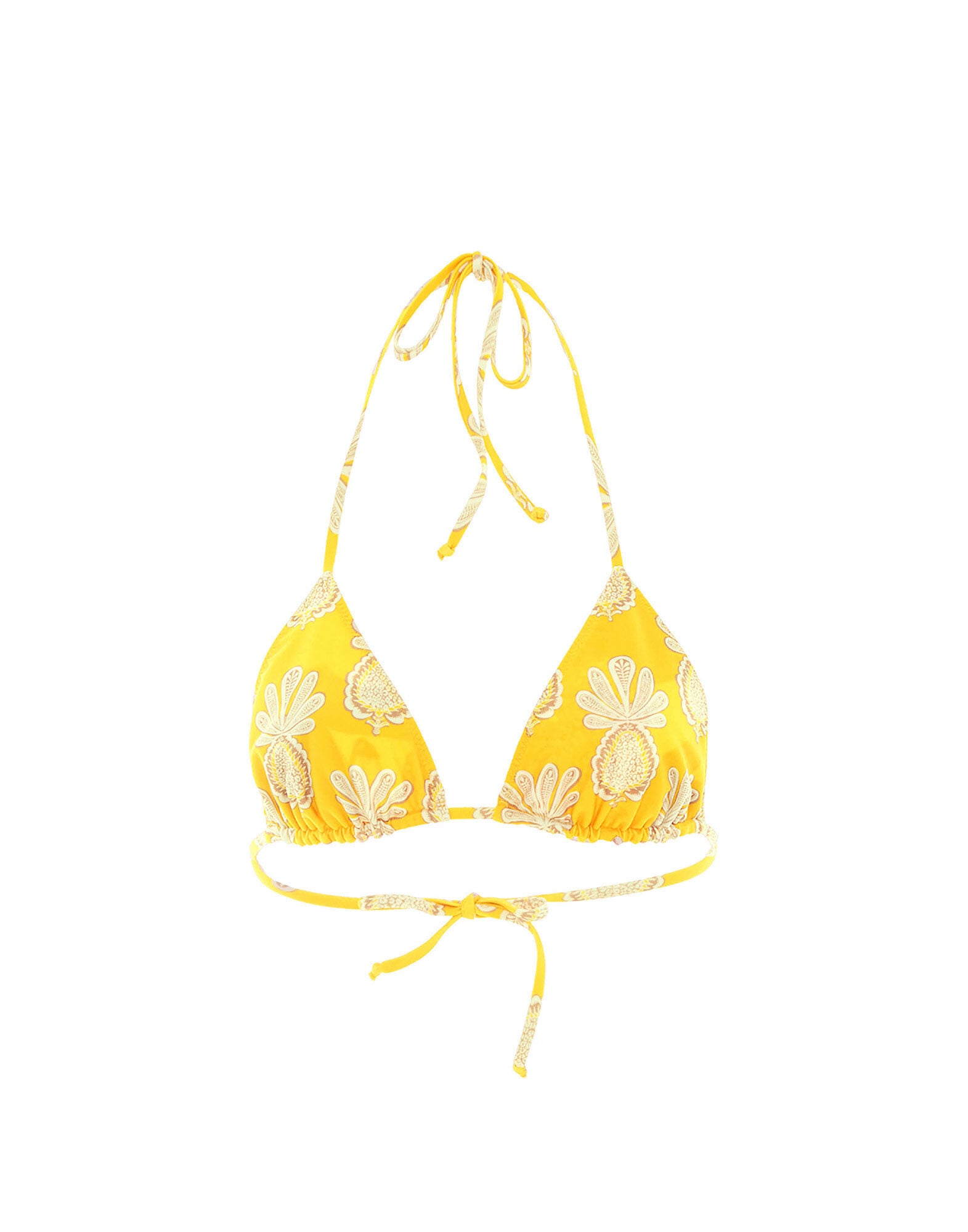 Triangle Bikini Top La DoubleJ: Pineapple Sunflower Triangle Bikini Top La DoubleJ: Pineapple Sunflower SWI0003LYC001