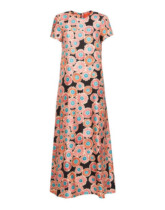 Swing Dress La DoubleJ: Crazy Daisy Black Swing Dress La DoubleJ: Crazy Daisy Black DRE0001SIL001