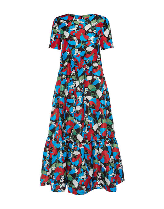 Belle Dress La DoubleJ: Vines Black Belle Dress La DoubleJ: Vines Black DRE0428FAI001