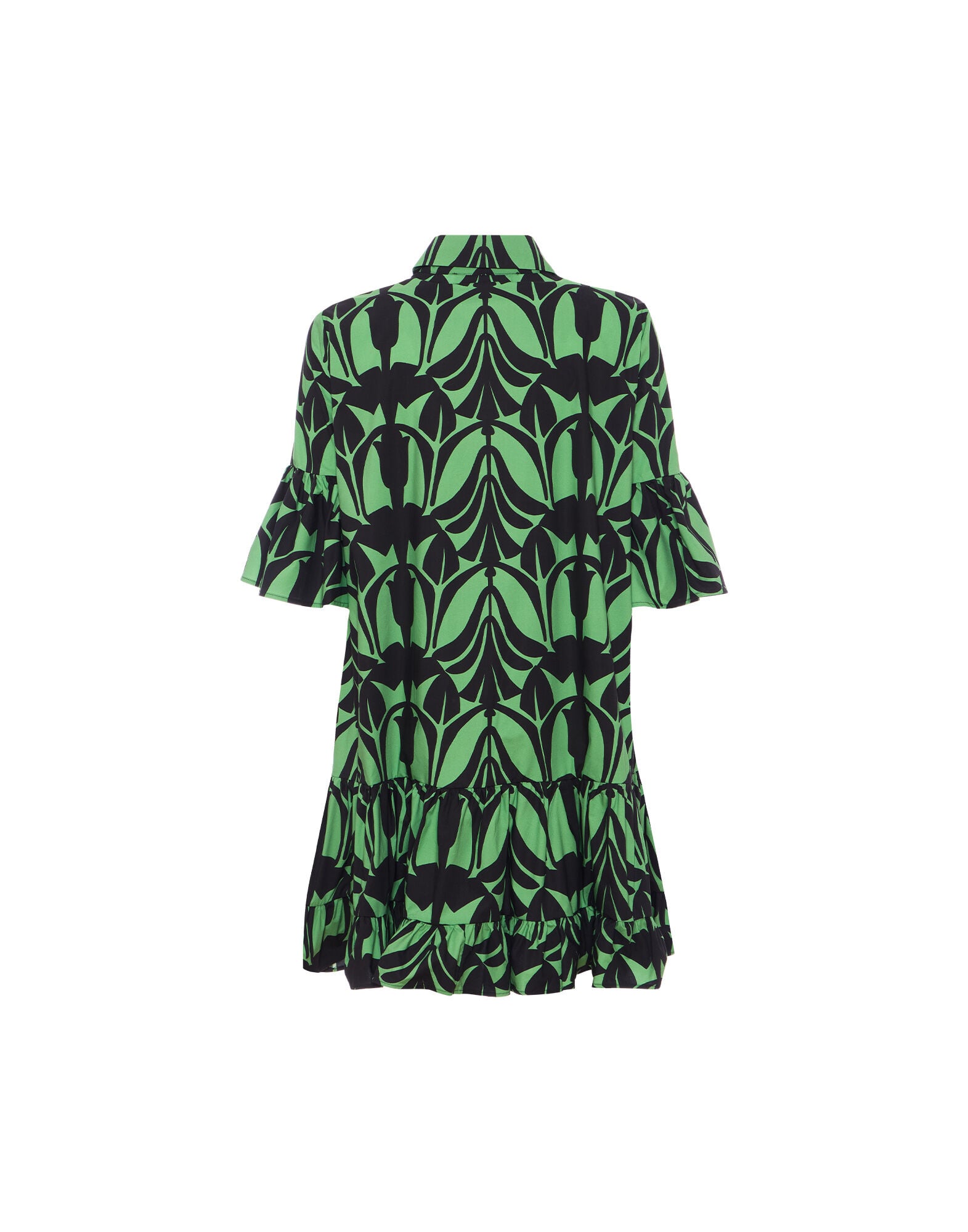 Choux Dress La DoubleJ: Papyrus Green DRE0205COT015