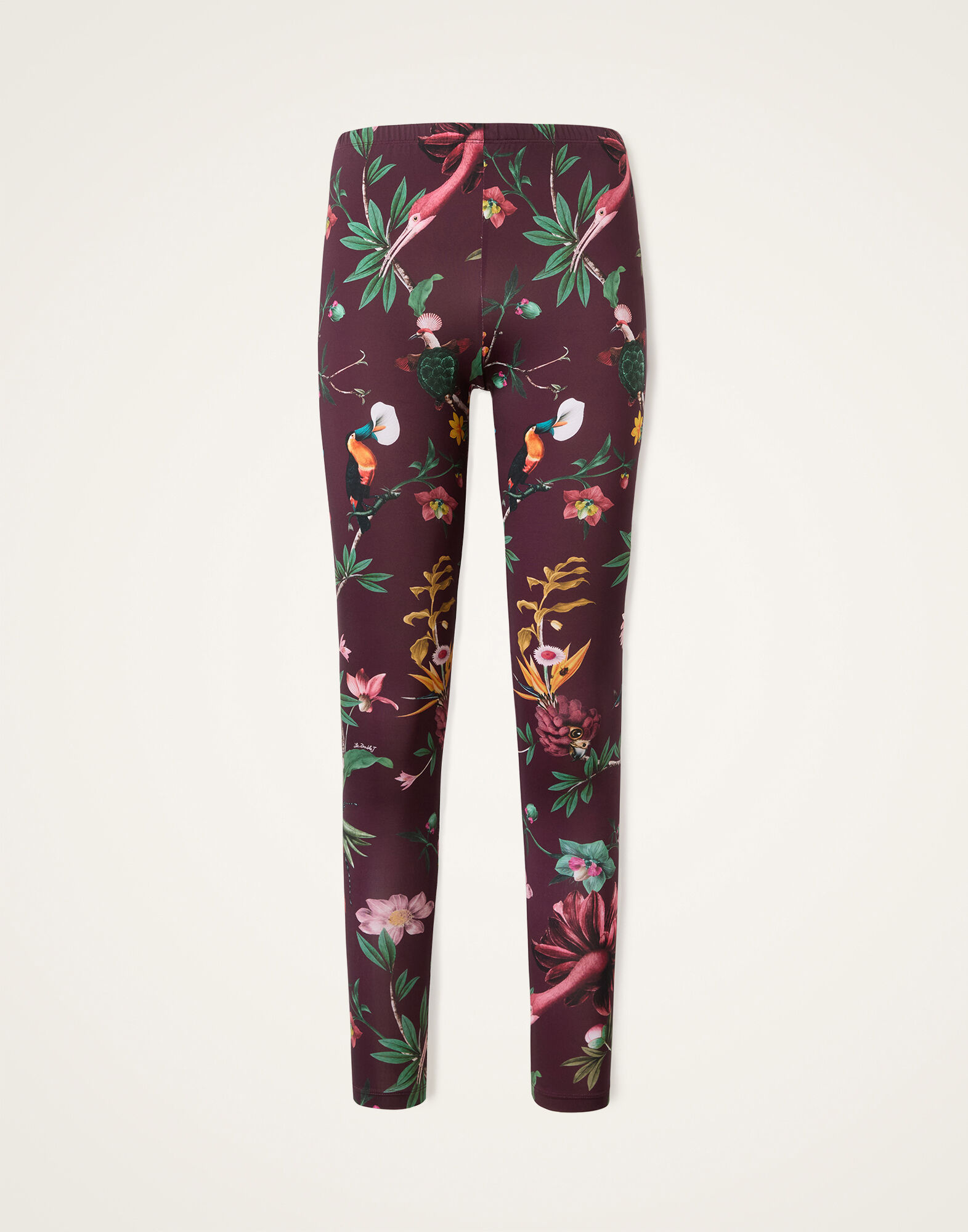 Leggings La DoubleJ: Zooflora Burgundy Leggings La DoubleJ: Zooflora Burgundy TRO0013JER005