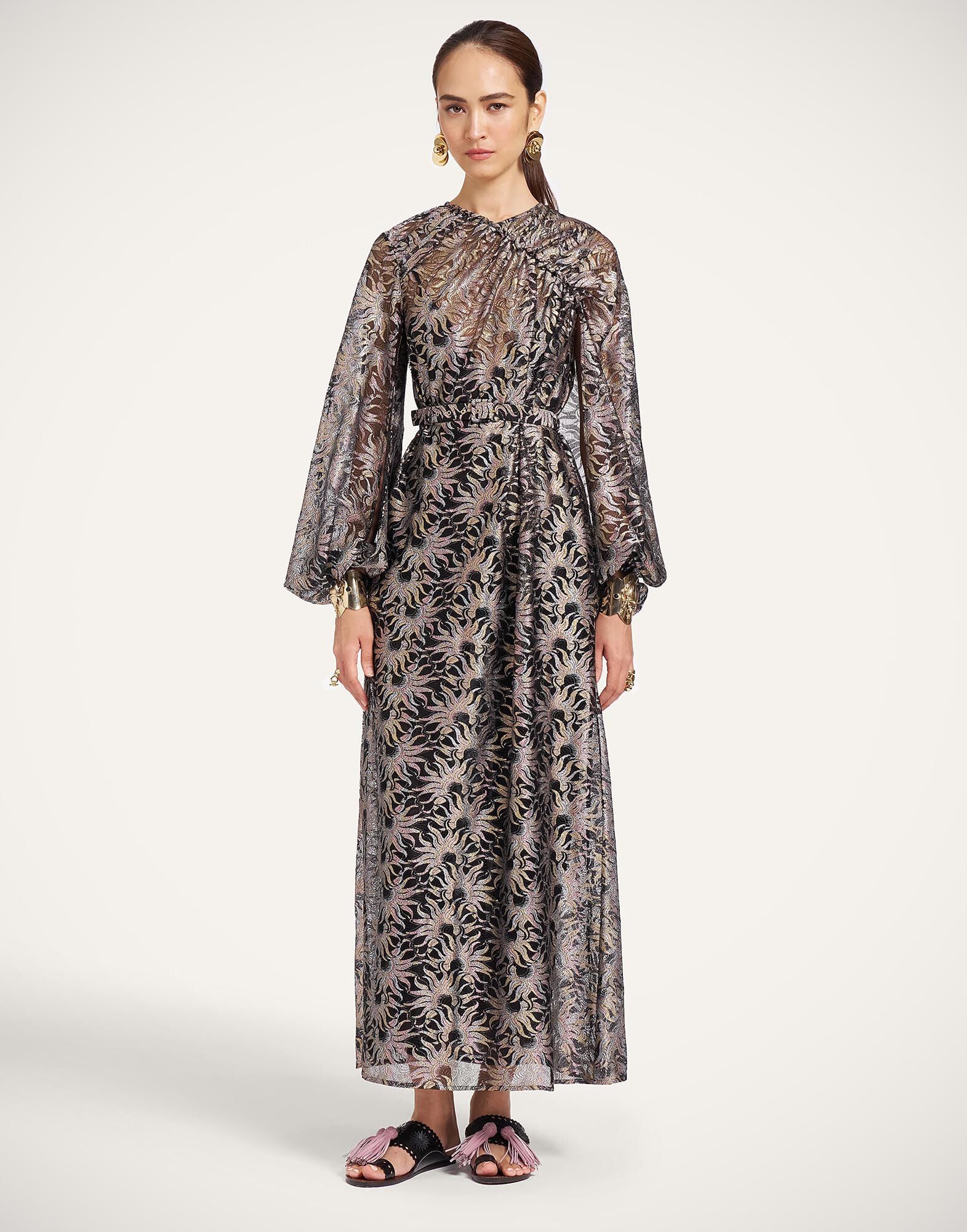 Brigid Dress La DoubleJ: Sun Black Brigid Dress La DoubleJ: Sun Black DRE1144LAC015
