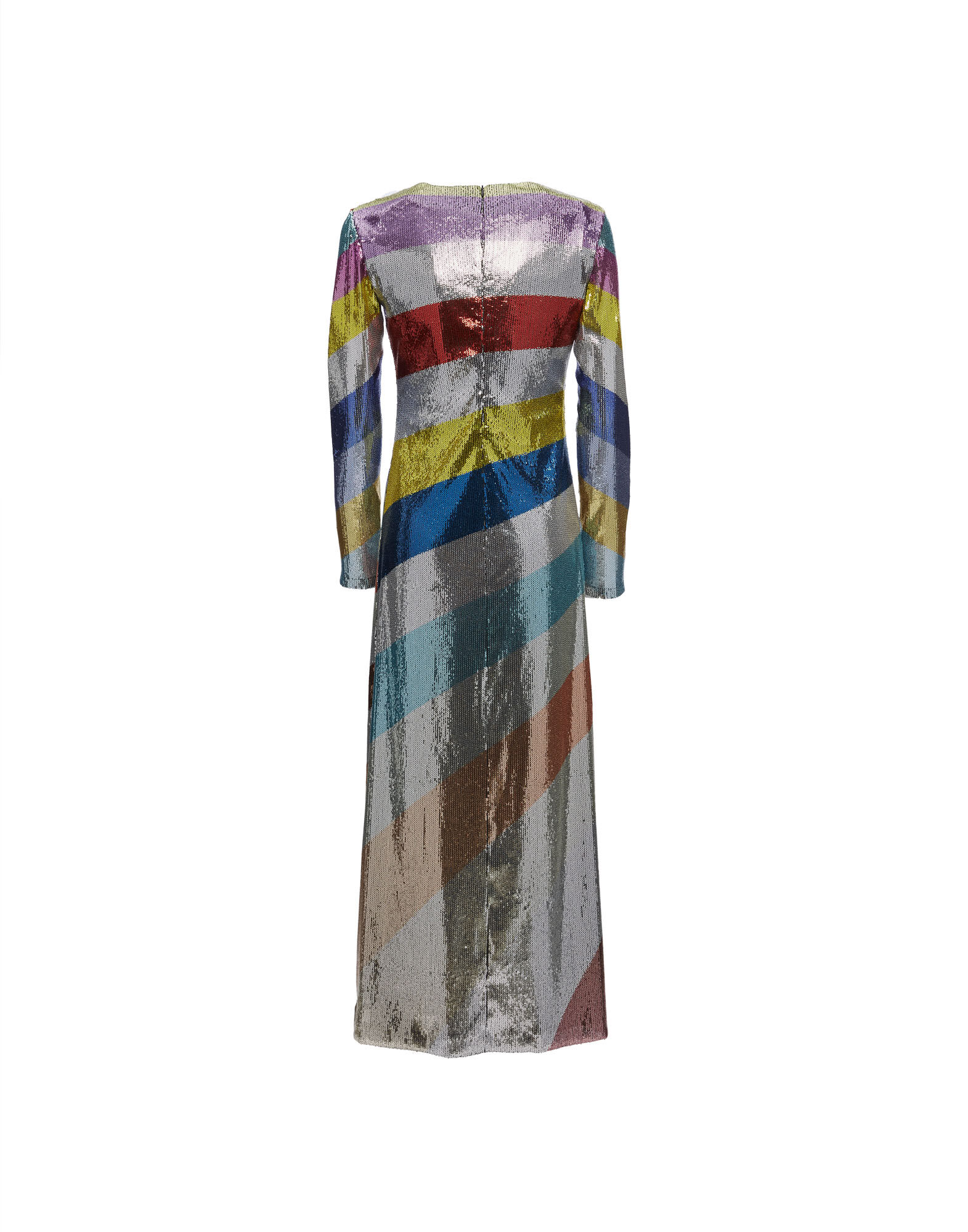 Supreme Swing Dress La DoubleJ: Rainbow Sequins Placée Supreme Swing Dress La DoubleJ: Rainbow Sequins Placée DRE0445PAI004