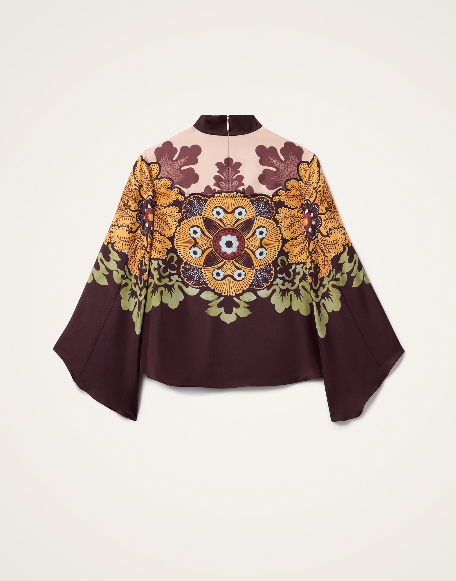 Make An Exit Top La DoubleJ: Bounty Placée Burgundy TOP0117SIL017