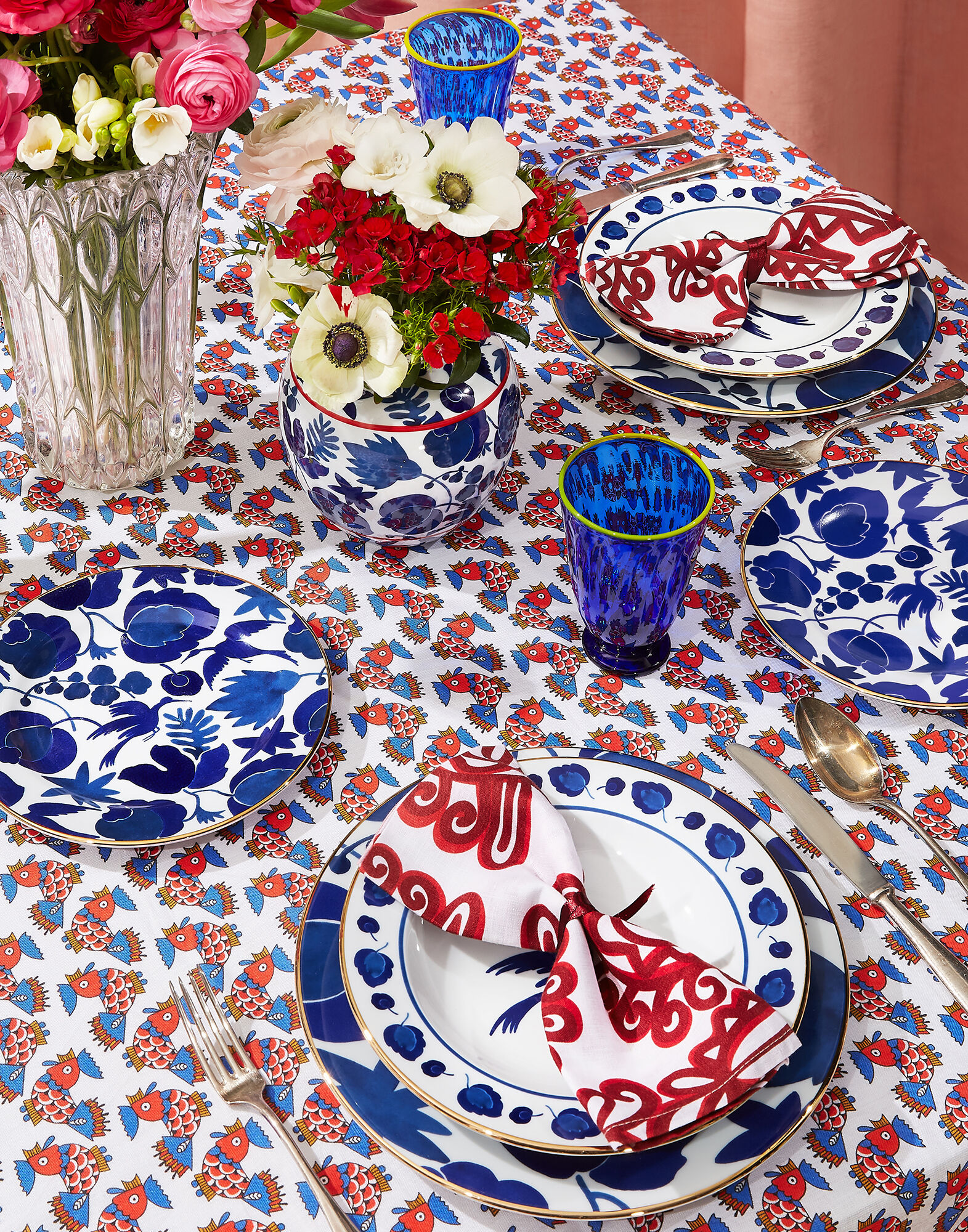 Medium Tablecloth (180x280) La DoubleJ: Galletti Medium Tablecloth (180x280) La DoubleJ: Galletti TBC0002LIN001