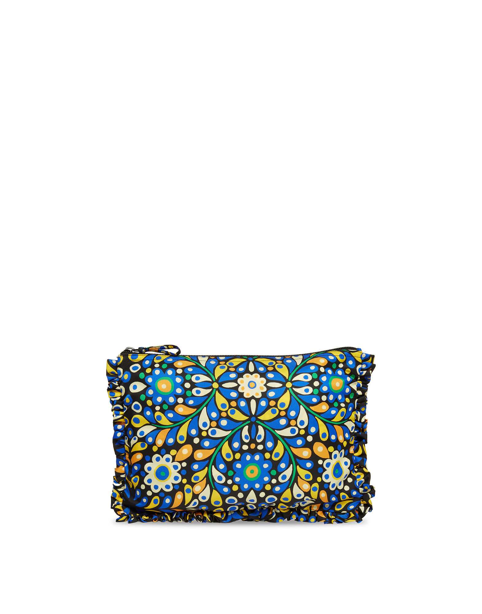 Hand Pochette La DoubleJ: Confetti Blu Hand Pochette LaDoubleJ: Confetti Blu BAG0002NYL001