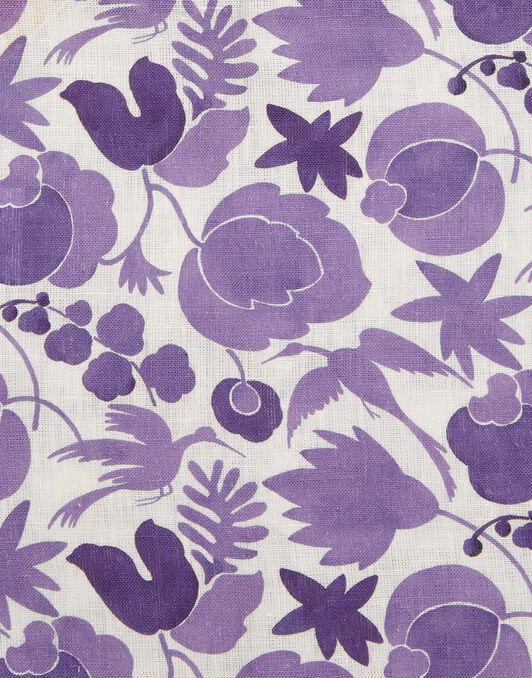 Large Napkins Set Of 6 La DoubleJ: Wildbird Viola Small Large Napkins Set Of 6 La DoubleJ: Wildbird Viola Small NAP0002LIN001