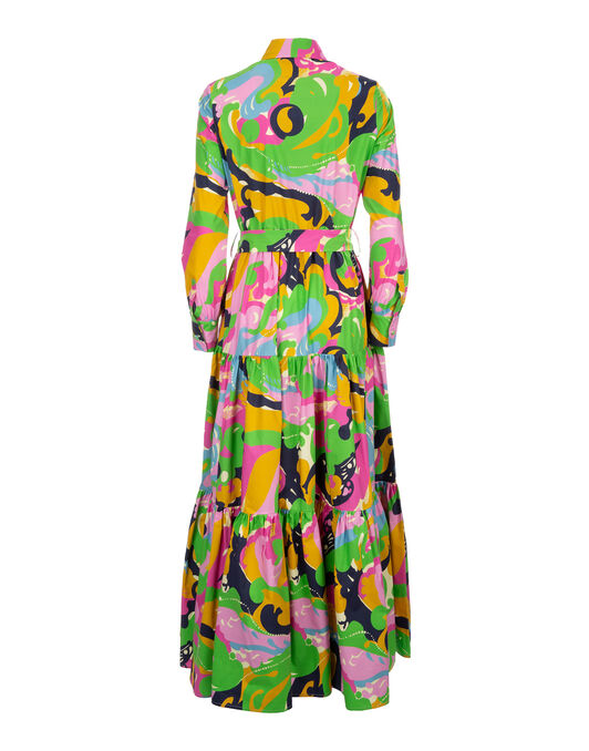 Bellini Dress La DoubleJ: Meraviglia Rosa Bellini Dress LaDoubleJ: Meraviglia Rosa DRE0016COT001