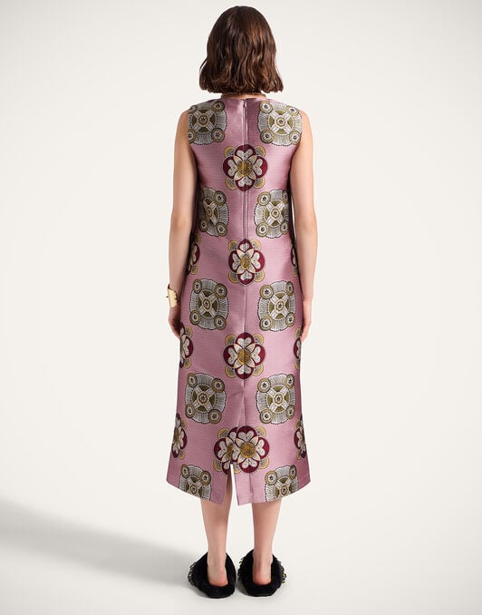 Column Dress La DoubleJ: Nucleus Dusty Pink Column Dress La DoubleJ: Nucleus Dusty Pink DRE0389JCQ114
