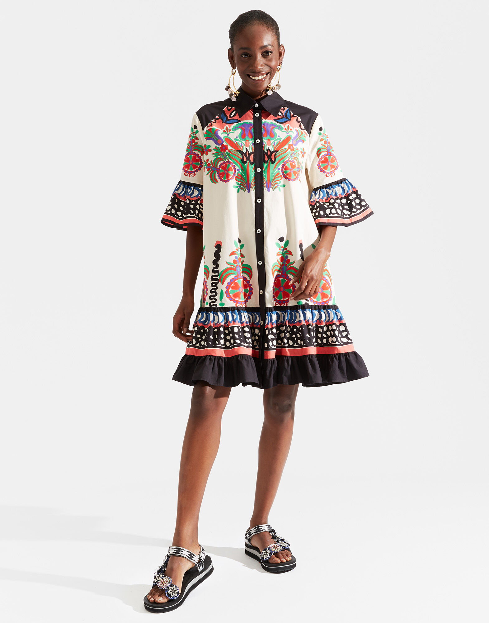 Choux Dress La DoubleJ: Calata Choux Dress La DoubleJ: Calata DRE0205COT015