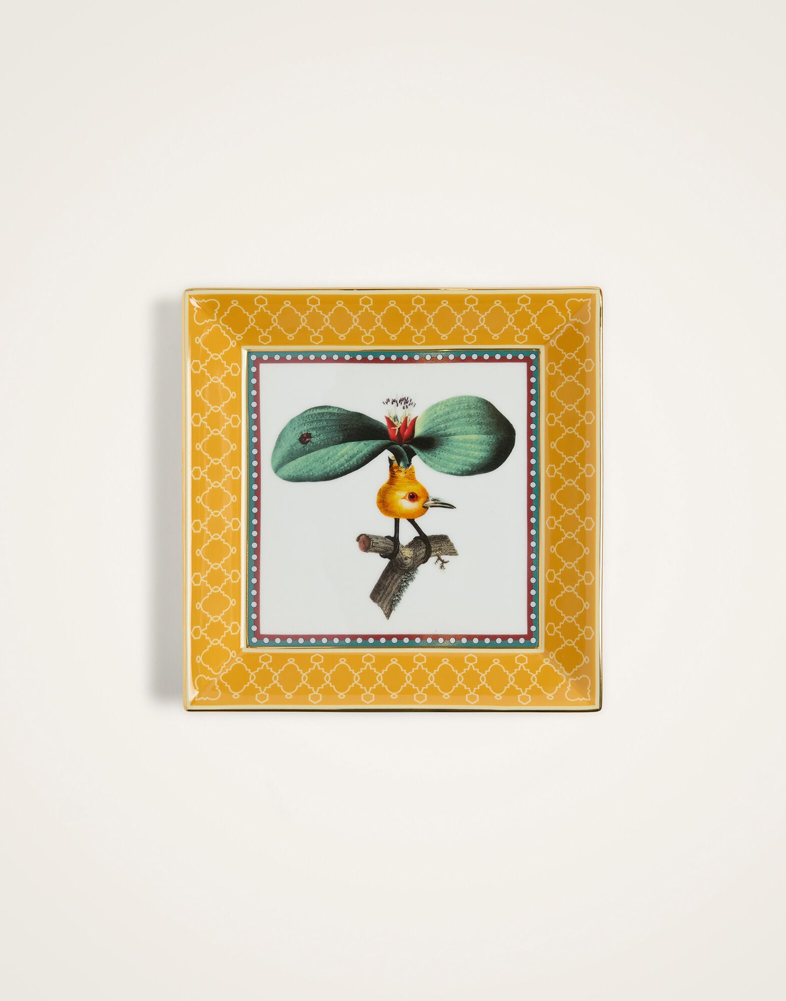 Trinket Tray La DoubleJ: Leafflyer Saffron Trinket Tray La DoubleJ: Leafflyer Saffron TRI0007CER001