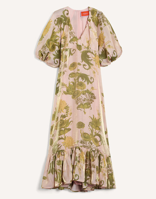 Eve-Ning V Dress La DoubleJ: Coven Pink Eve-Ning V Dress La DoubleJ: Coven Pink DRE0867CHF008