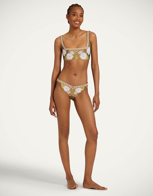 Mirage Bikini Bottom La DoubleJ: Ambrosia Placée Green Mirage Bikini Bottom La DoubleJ: Ambrosia Placée Green SWI0095LYC009
