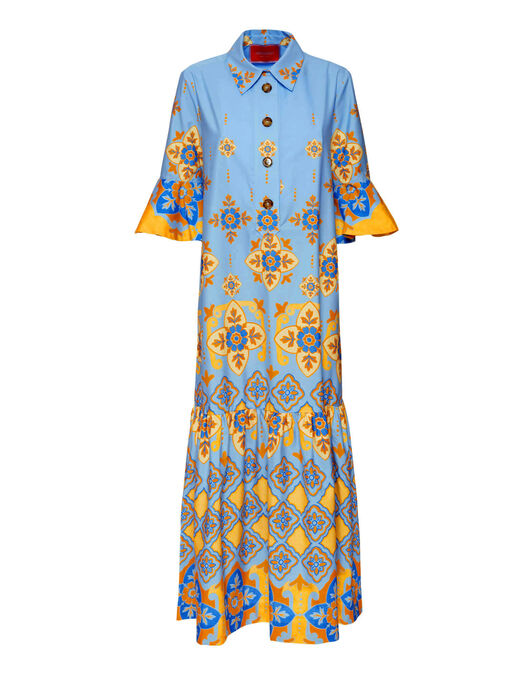 Artemis Dress La DoubleJ: Partenope Light Blue Artemis Dress La DoubleJ: Partenope Light Blue DRE0176COT039