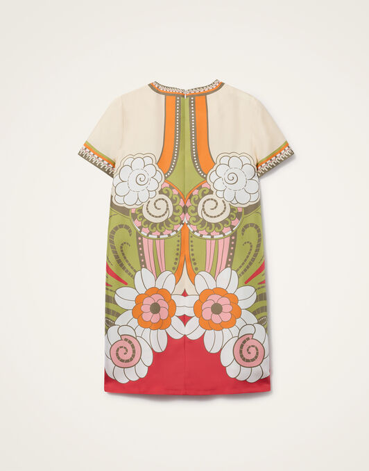Mini Swing Dress La DoubleJ: Ambrosia Placée Green Mini Swing Dress La DoubleJ: Ambrosia Placée Green DRE0963SIL006