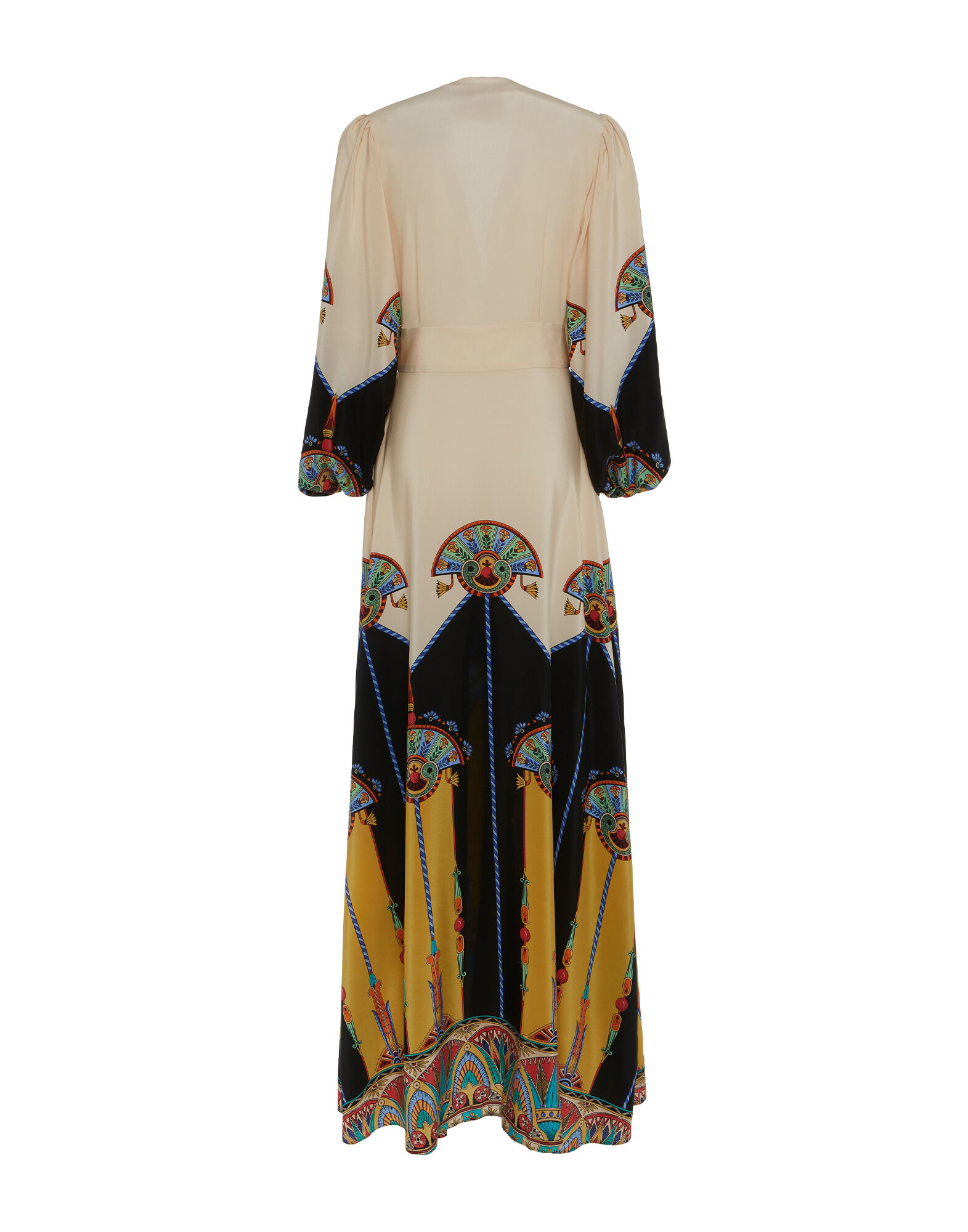 Long Camerino Dress La DoubleJ: Aswan Placée Ivory Long Camerino Dress La DoubleJ: Aswan Placée Ivory DRE0720CRE002