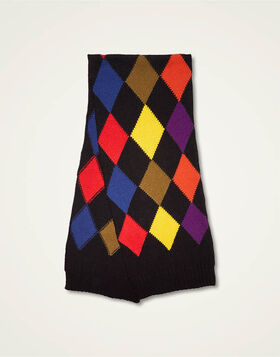 Argyle Scarf La DoubleJ: Multicolor SCA0029KNI064
