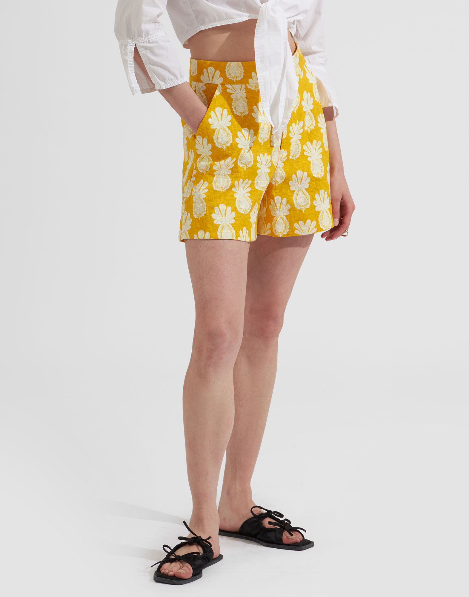 Good Butt Shorts LaDoubleJ: Pineapple TRO0032COT005