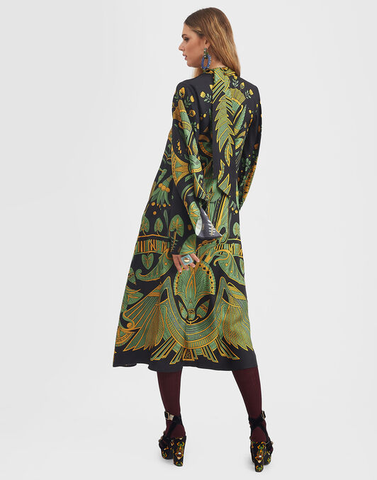 Magnifico Midi Dress La DoubleJ: The Nile Placée Black Magnifico Midi Dress La DoubleJ: The Nile Placée Black DRE0702SIL001