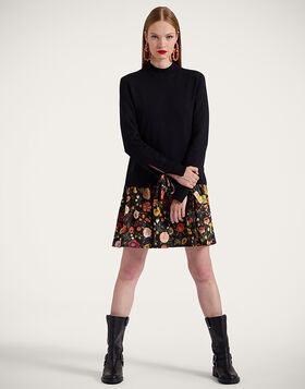 Sporty Dress La DoubleJ: Botticelli Black DRE0453FOD001