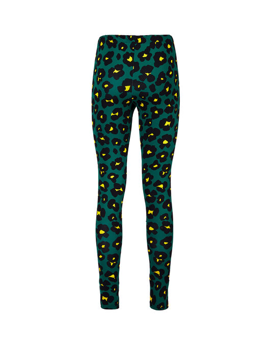 Leggings La DoubleJ: Flower Leopard Verde Leggings LaDoubleJ: Flower Leopard Verde TRO0013JER005