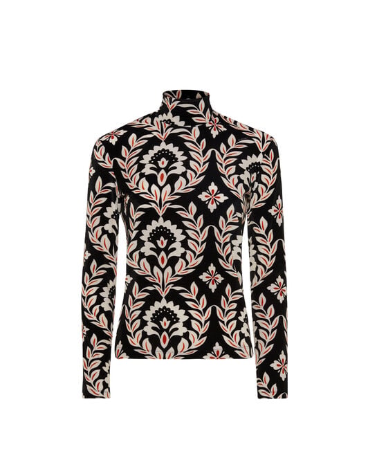Turtleneck La DoubleJ: Ghirlanda Black Turtleneck La DoubleJ: Ghirlanda Black SHI0030VEL006