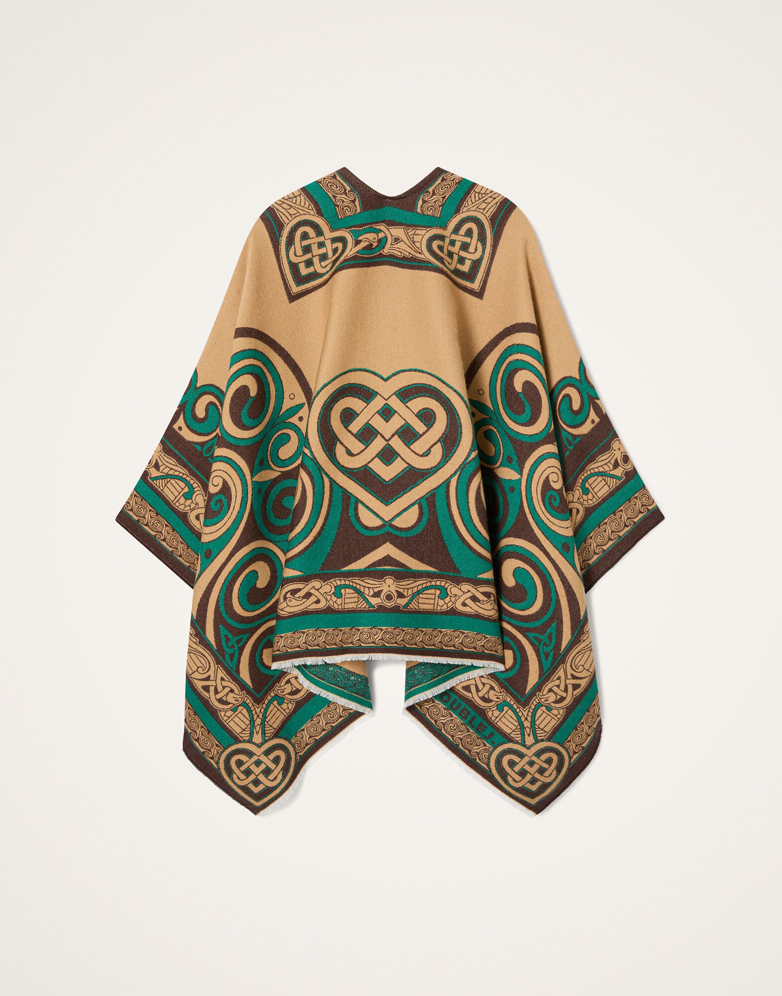 Soul Poncho La DoubleJ: Kells Placée Camel Soul Poncho La DoubleJ: Kells Placée Camel SCA0059WOL025