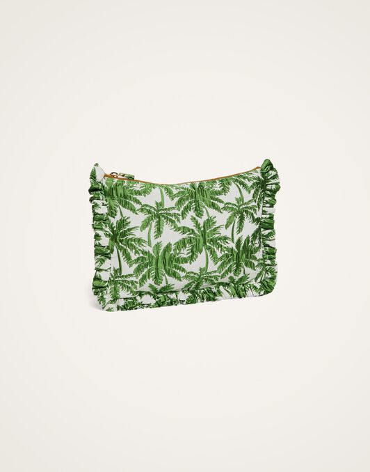 Hand Pochette La DoubleJ: Tropicana White BAG0059JCQ112