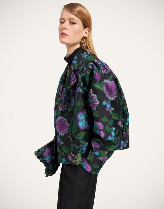 Victoria Jacket La DoubleJ: Botanical Black Victoria Jacket La DoubleJ: Botanical Black JAC0201JCQ144