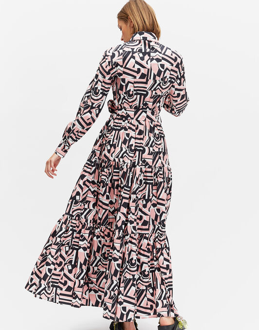 Bellini Dress La DoubleJ: Tetris Bellini Dress LaDoubleJ: Tetris DRE0016COT001