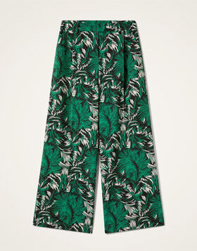 Loose Pants La DoubleJ: Quill Green TRO0135JER034
