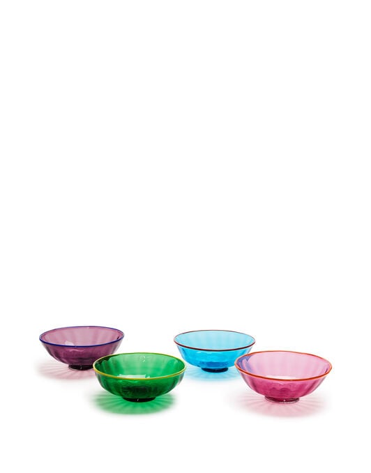 Luxury Nut Bowl Set of 4 La DoubleJ: Mixed Luxury Nut Bowl Set of 4 La DoubleJ: Mixed GLA0011MUR001