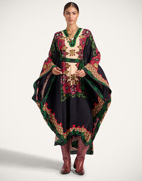 Karis Kaftan La DoubleJ: Bounty Placée Red DRE0935VIS027