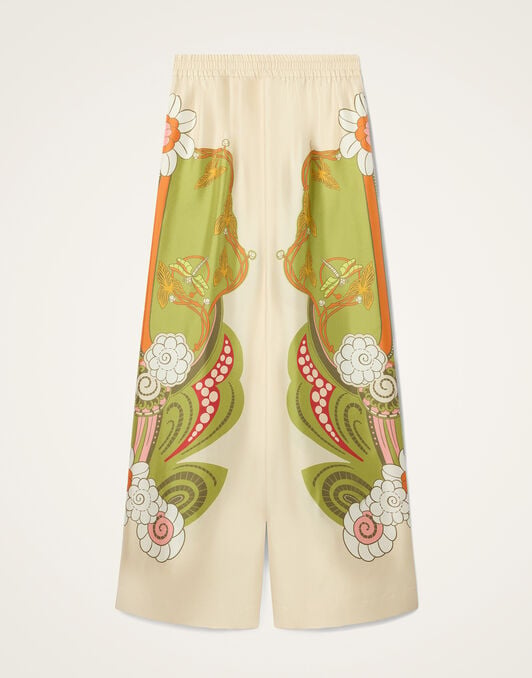 Palazzo Pants La DoubleJ: Ambrosia Placée Ivory Palazzo Pants La DoubleJ: Ambrosia Placée Ivory TRO0026SIL006