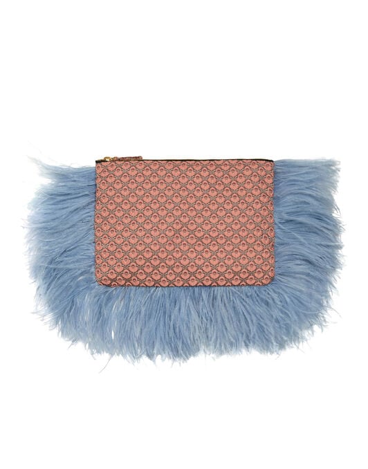 Party Pochette La DoubleJ: Tulip Pale Pink BAG0069JCQ088