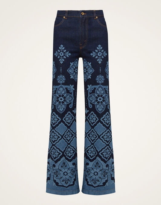 Flare Jeans La DoubleJ: Partenope Navy Flare Jeans La DoubleJ: Partenope Navy TRO0096DEN006