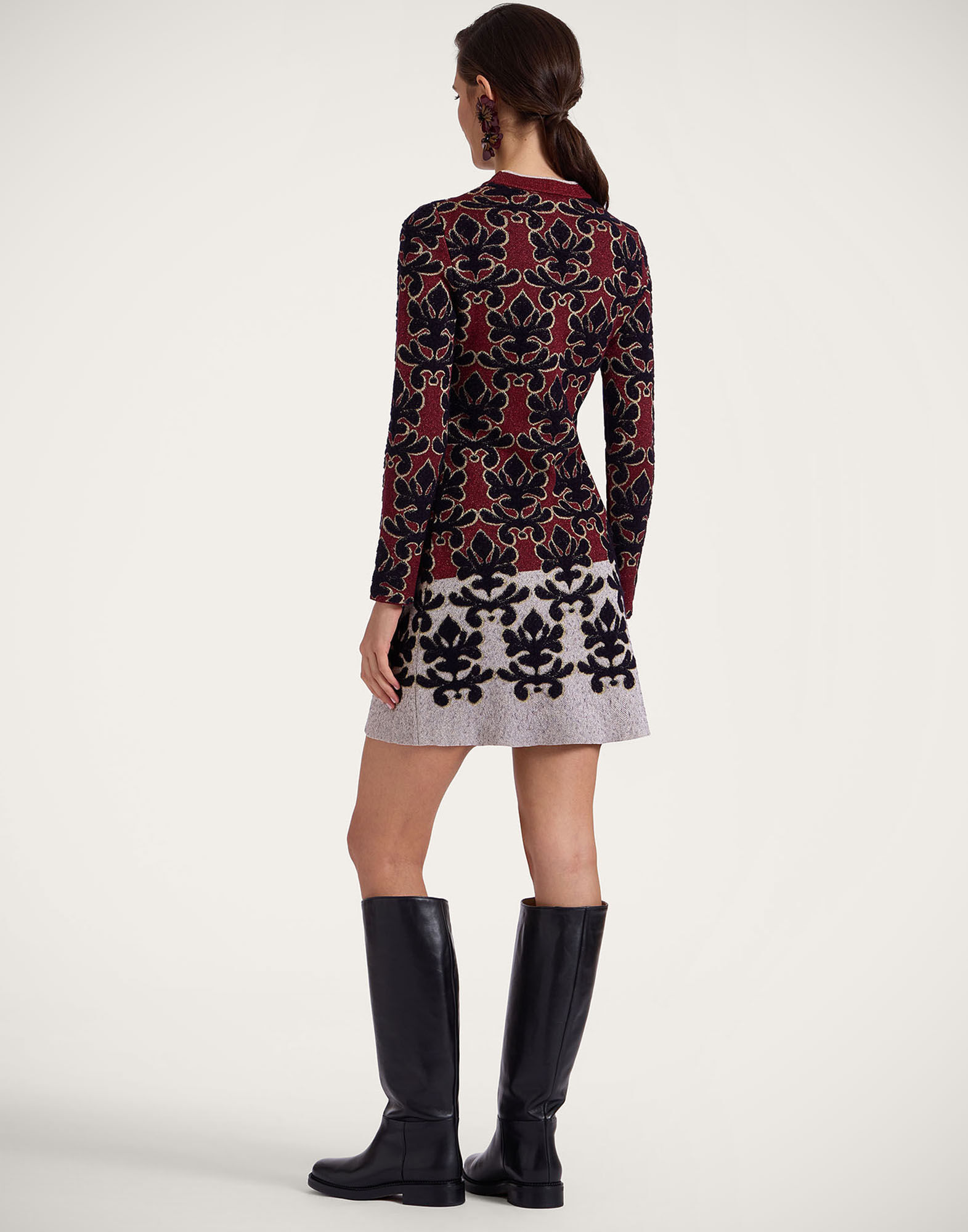 Mini Herald Dress La DoubleJ: Herald Red DRE0828KNI133