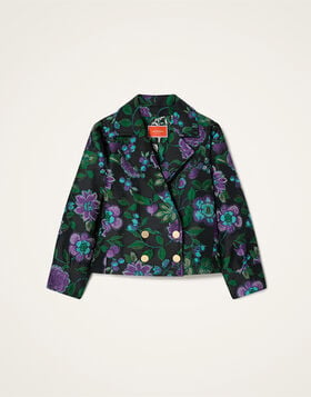 Victoria Jacket La DoubleJ: Botanical Black JAC0201JCQ144