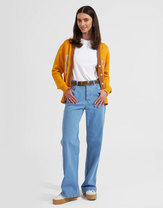 Pineapple Cardigan La DoubleJ: Avorio PUL0157KNI087
