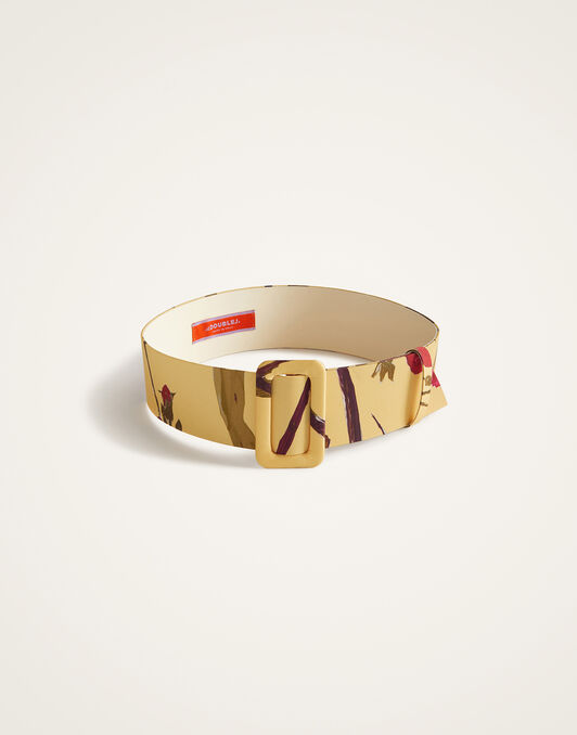 Medium Belt La DoubleJ: Bamboo Yellow BEL0007FOD001