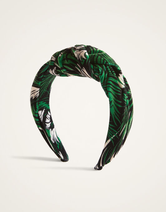 Love Knot Headband La DoubleJ: Quill Green Love Knot Headband La DoubleJ: Quill Green HEB0015VEL006