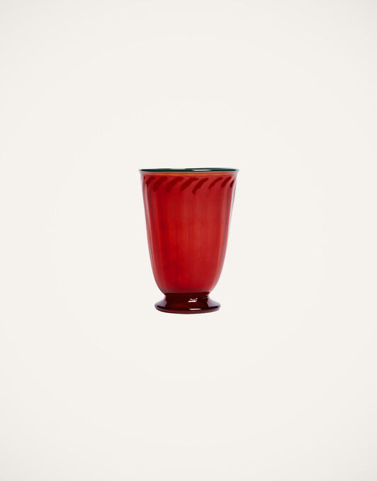 Rainbow Glasses Set Of 2 La DoubleJ: Red Rainbow Glasses Set Of 2 La DoubleJ: Red GLA0014MUR001